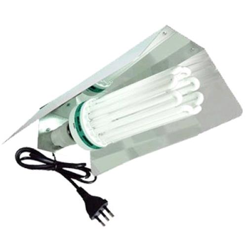 Plantadiscount Illuminazione Riflettore CFL Trapezoidale staffa rinforzata