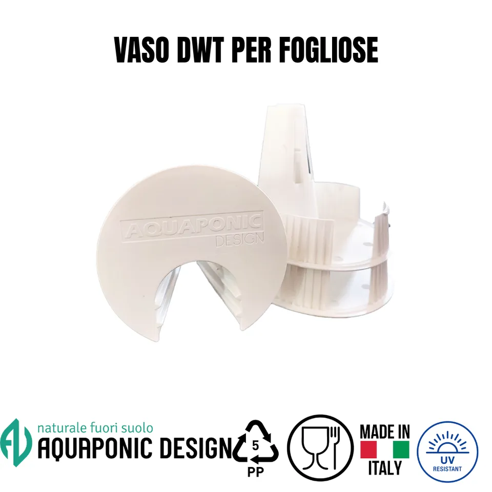 Aquaponic Design Minibraga Vaso universale Deep Water Tower vaso riutilizzabile