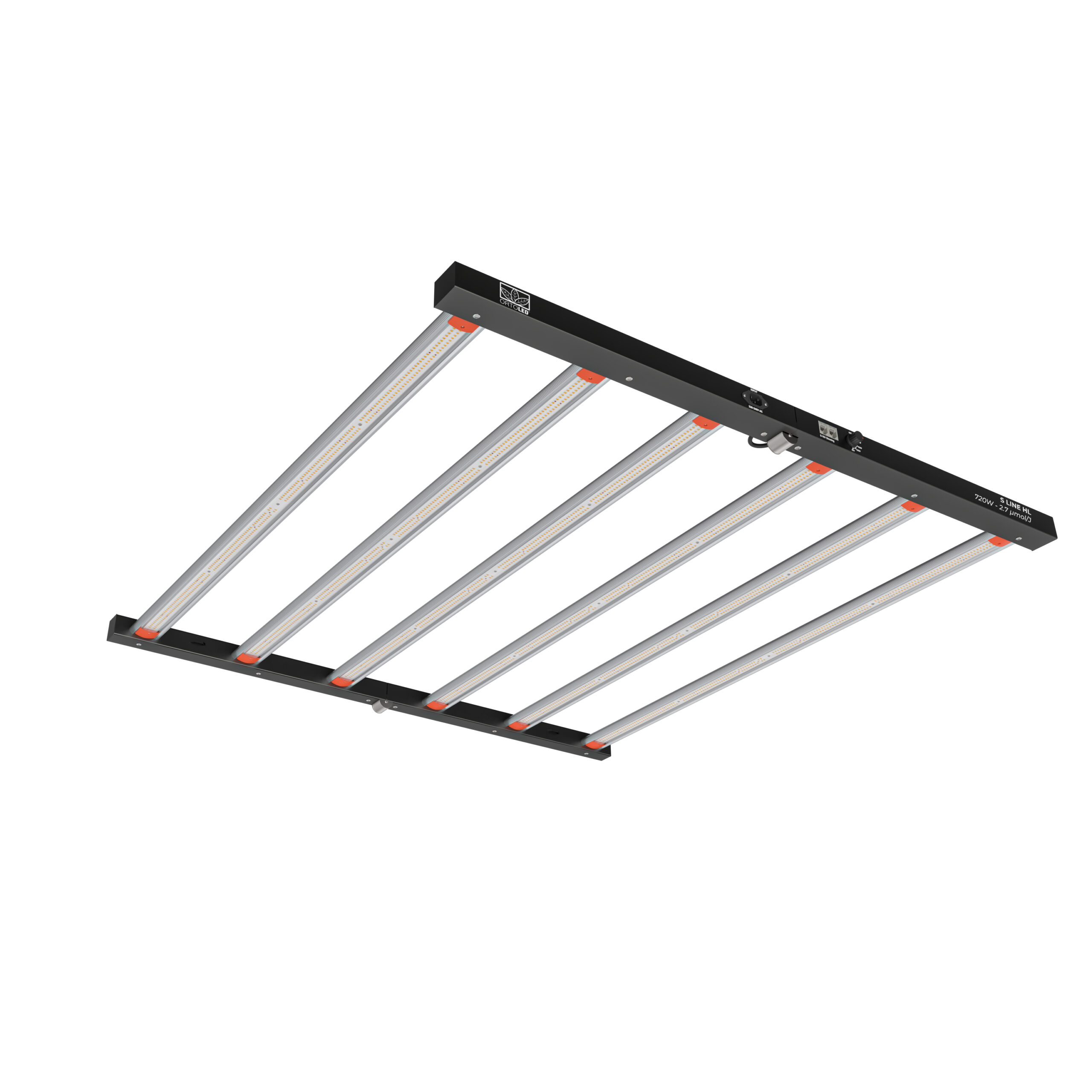 Ortoled Lineari serie ECO S Line Foldable ECO HL 2,7 µmol/J 720W lampada LED dimmerabile