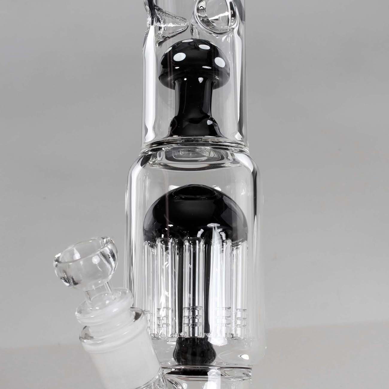 BLAZE Parafernalia Mushroom Icebong10-Arm Percolator bong in vetro borosilicato