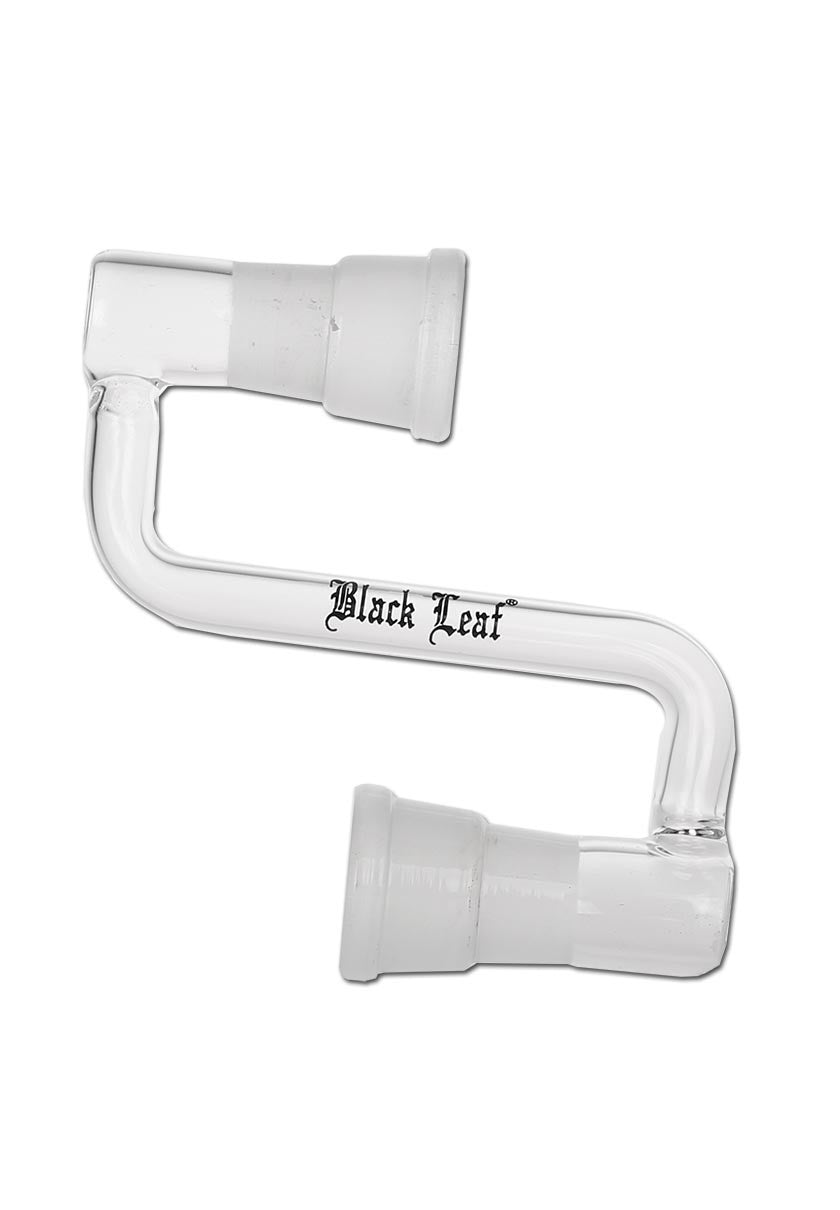 Black Leaf Parafernalia Drop Down Adapter 4 in 1 Angle 90° adattatore bong in vetro