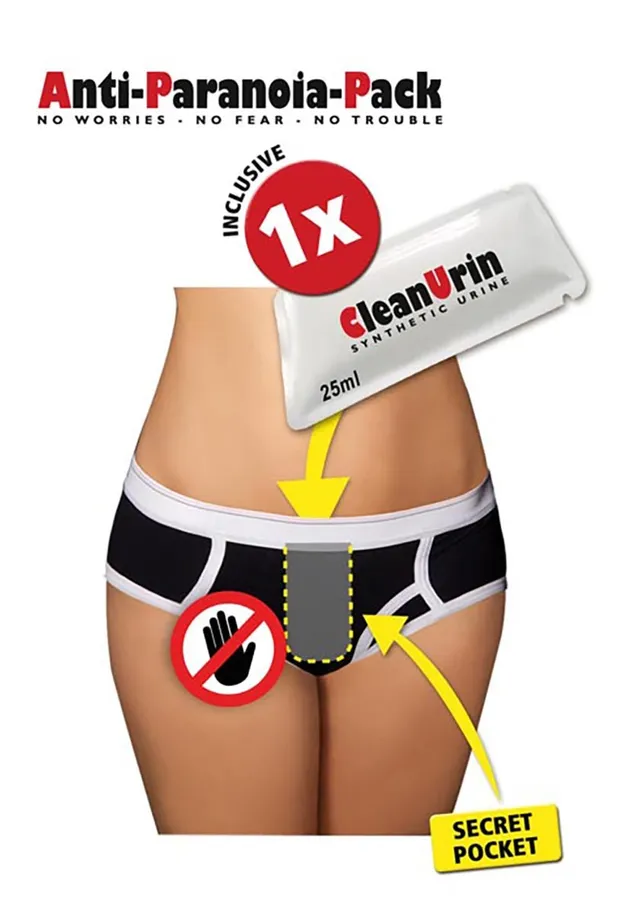 Plantadiscount Parafernalia Anti-Paranoia-Pack CleanUrin e slip da ragazza S-L