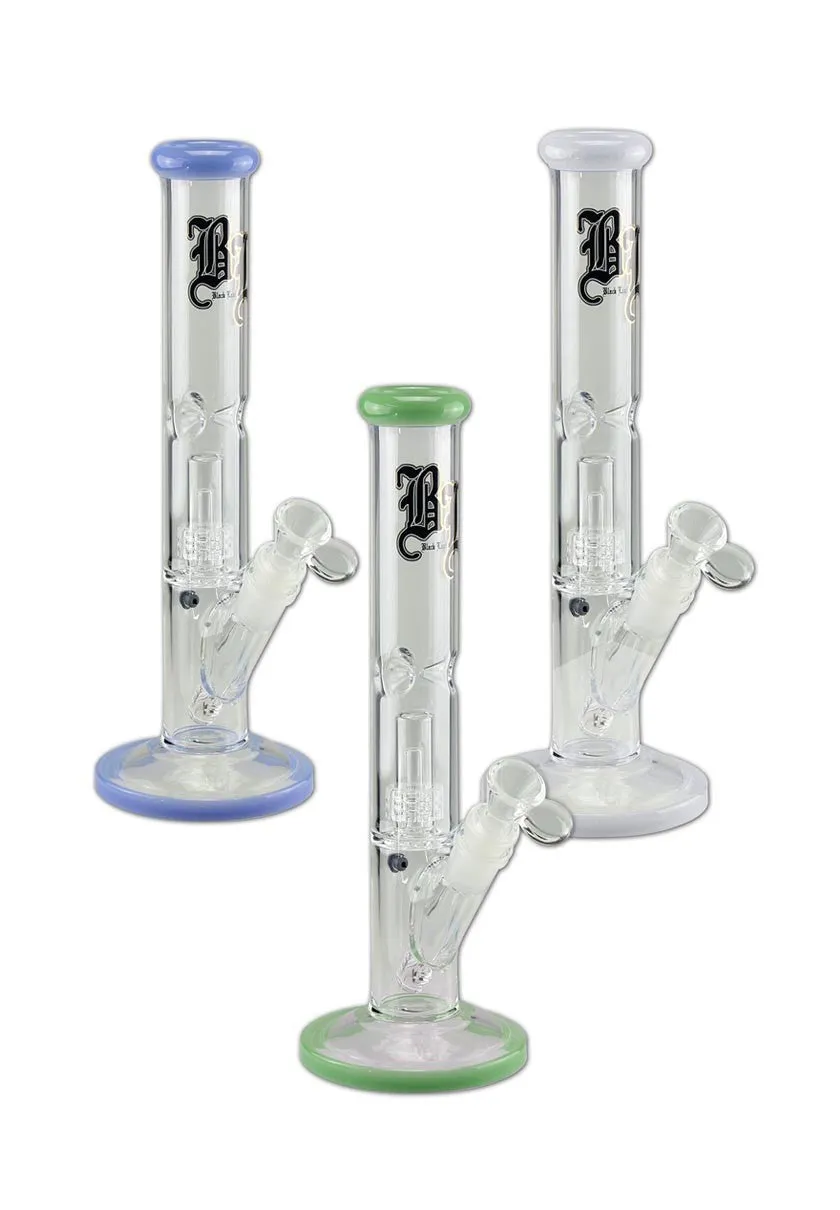 Black Leaf Parafernalia Cilindro Bong Ghiaccio con Percolatore a Tamburo bong