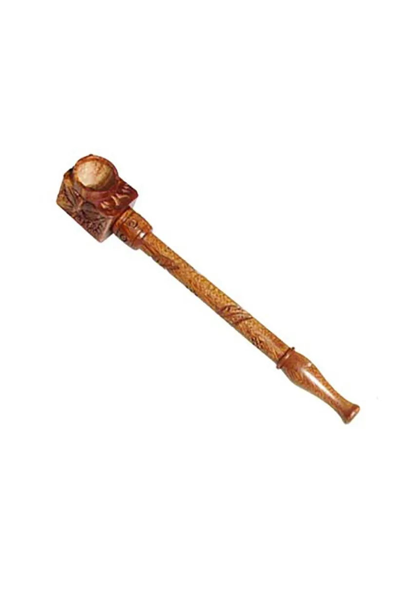 Plantadiscount Parafernalia Rosewood Pipe carved pipa in legno intagliata