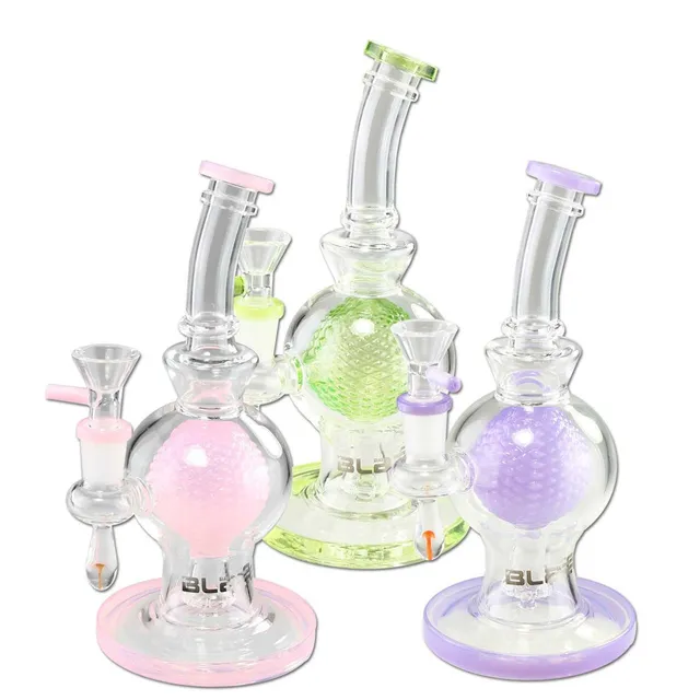 BLAZE GLASS Golf Ball Bubbler bubbler in borosilicato