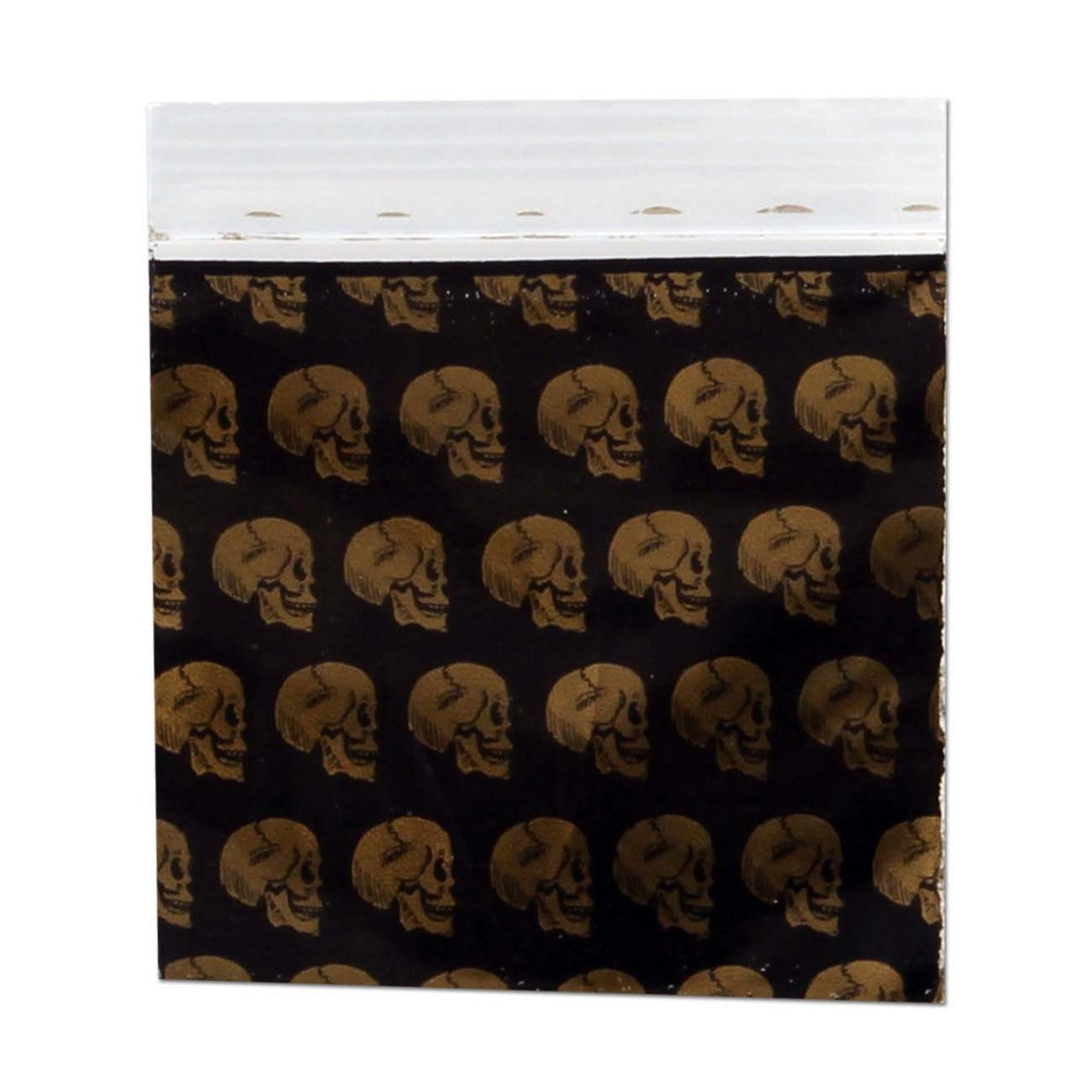 Plantadiscount Parafernalia Zipper Bags Skull sacchetti zip LDPE