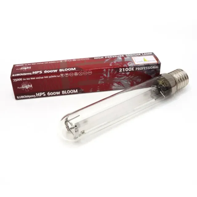 Pure Tent Lampadine Pure Light HPS Bloom lampadina HPS 2100 K