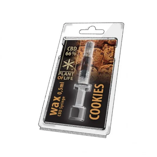 Plantadiscount CBD WAX 66% COOKIES 0,5ML wax CBD 0,5 ml