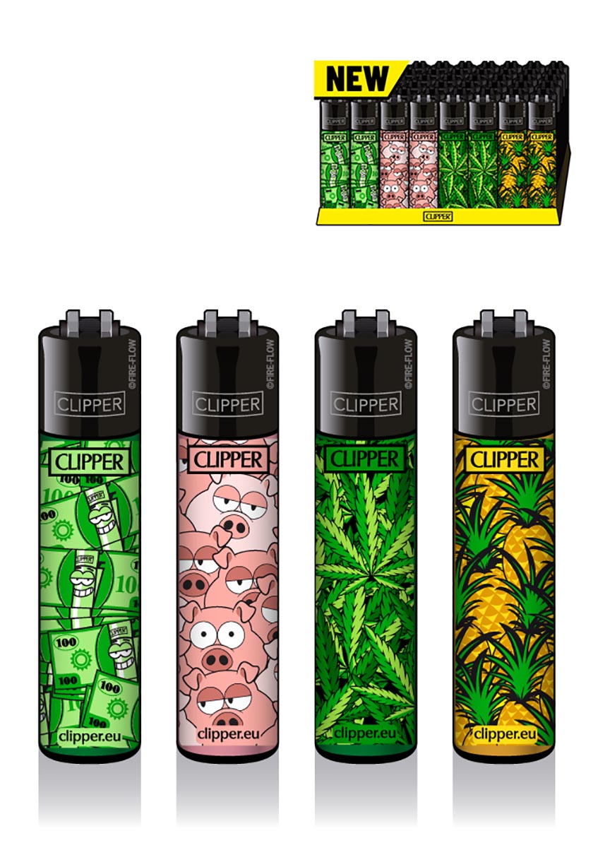 CLIPPER Lighters Mixed Pattern #1 accendino ricaricabile