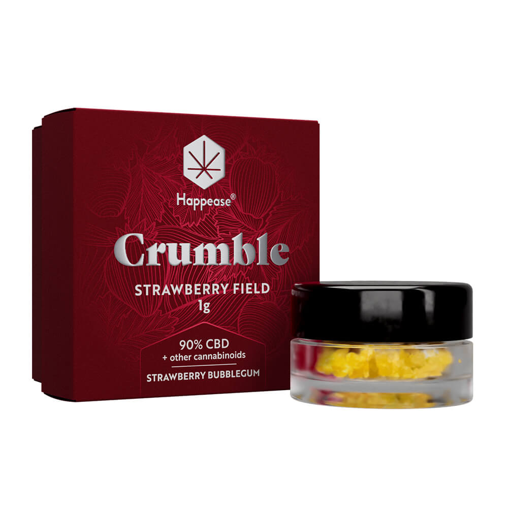 Happease Estratto di CBD Crumble 90% CBD + Altri Cannabinoidi 1 g