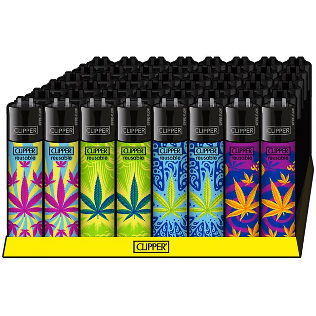CLIPPER Parafernalia Lighters LEAVES #39 accendino ricaricabile
