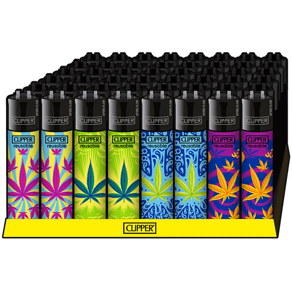 CLIPPER Parafernalia Lighters LEAVES #39 accendino ricaricabile