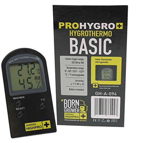 Garden HighPro THERMO-HYGROMETERS AND TIMERS Basic termoigrometro