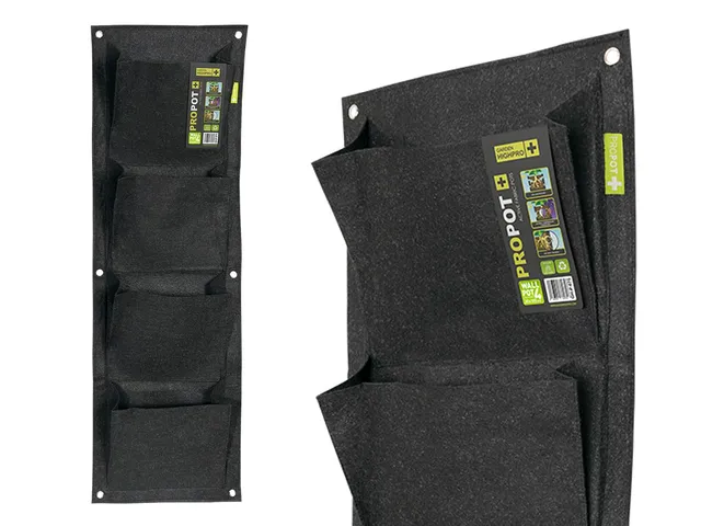 Garden HighPro PROPOT WALL 4 vaso da parete 4 scomparti in PET riciclato