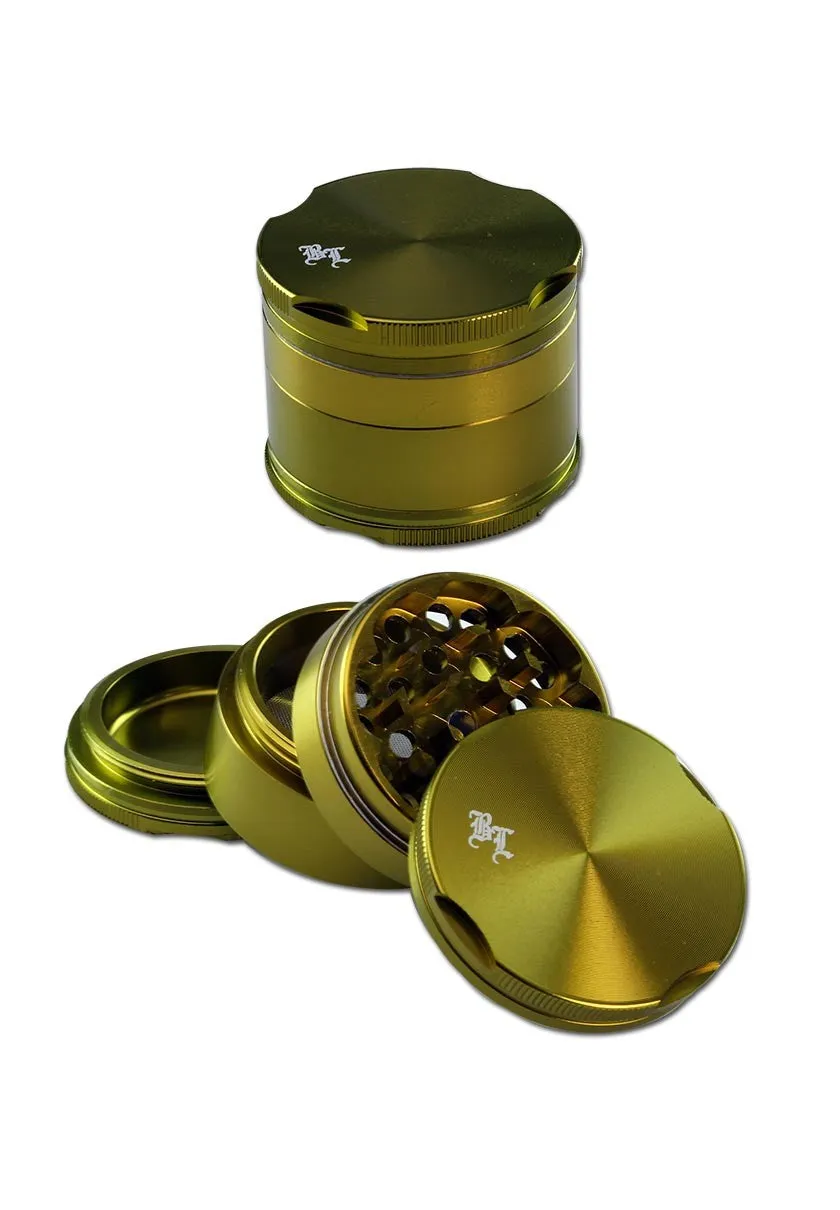BLACK LEAF New Edge 4-part grinder a 4 parti con coperchio magnetico