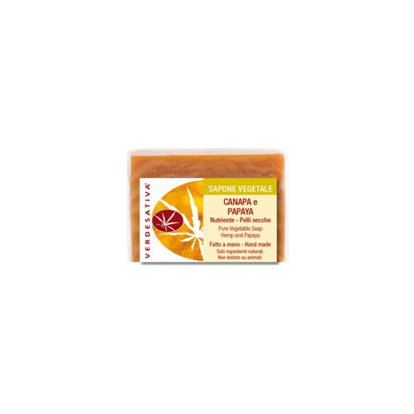 Verdesativa Biosapone Canapa sapone Rosa a freddo
