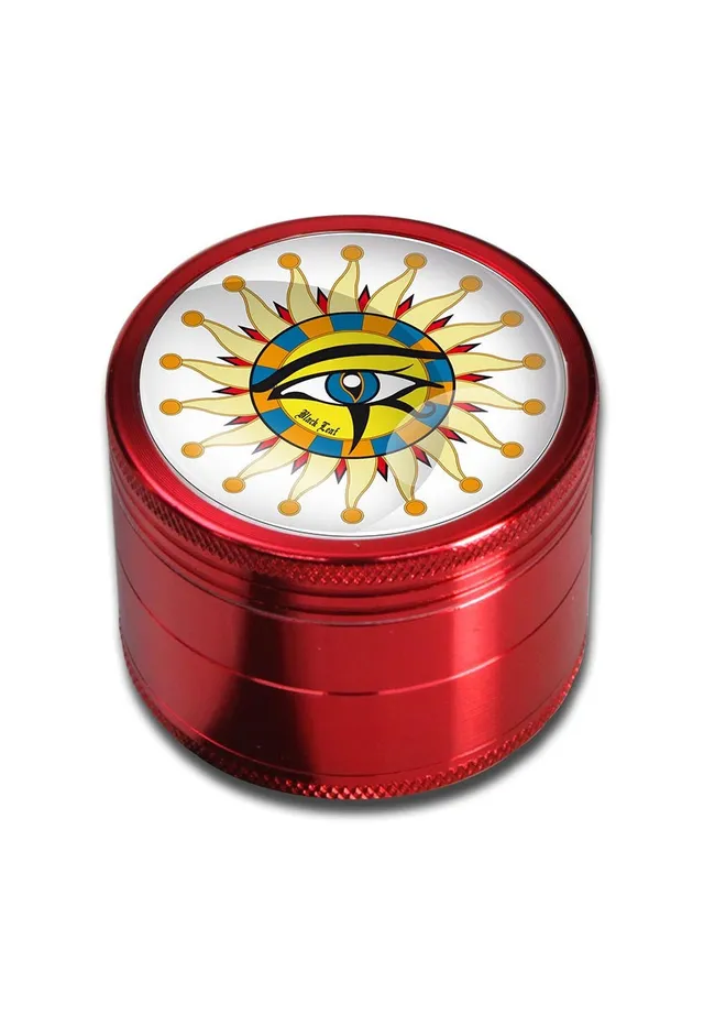 Plantadiscount Parafernalia Grinder in alluminio 4-part Horus Eye con magnete