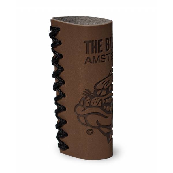 The Bulldog Parafernalia Cover Clipper Brown cover accendino marrone