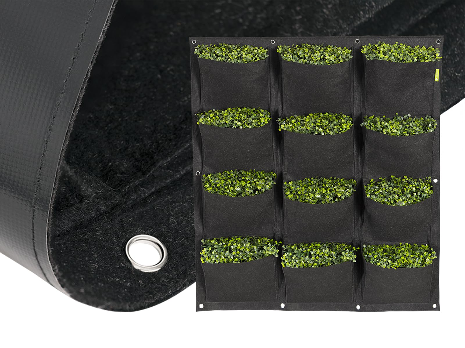 Garden HighPro PROPOT WALL 12 vaso da parete 12 scomparti in PET riciclato