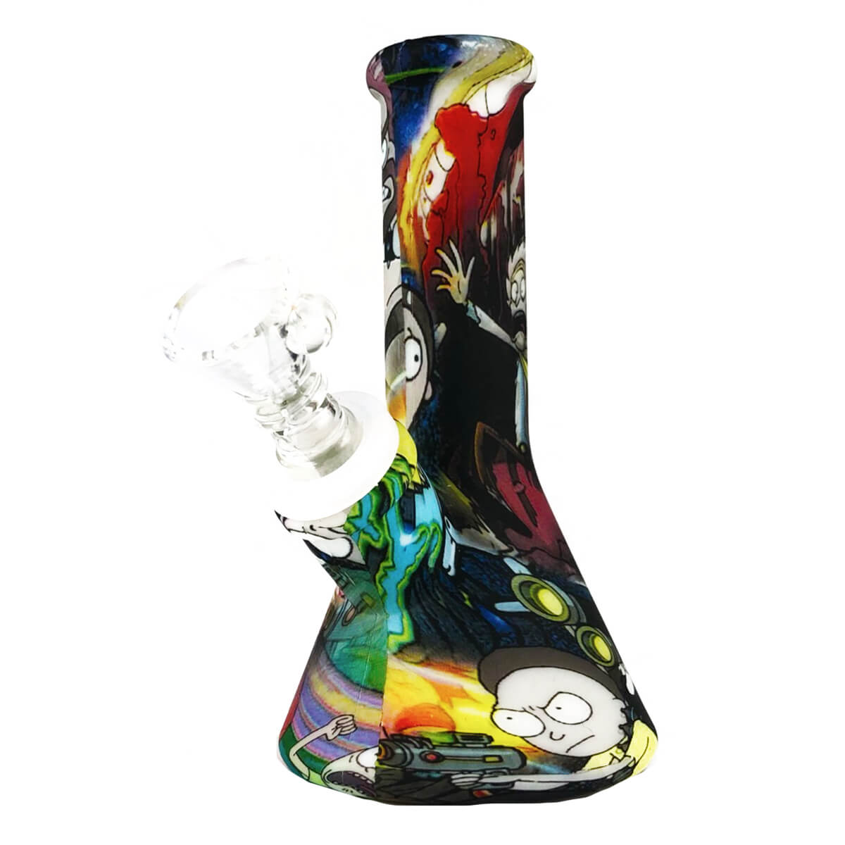 Plantadiscount Parafernalia Bong in Silicone Cartoni 13 cm
