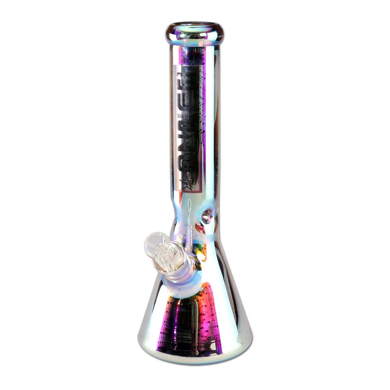 BLAZE GLASS Parafernalia Flashy Icebong con LED, vetro borosilicato