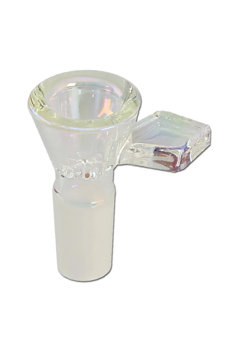 Parafernalia Bowl with Glass Screen braciere in vetro effetto iridescente