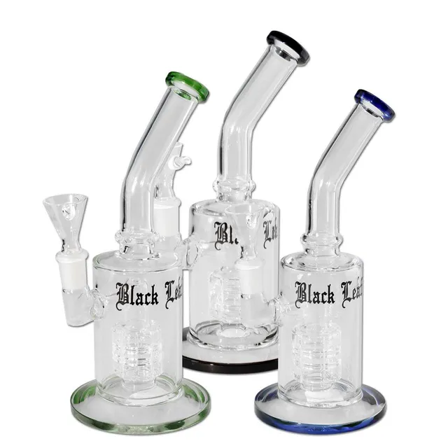 Black Leaf Parafernalia Black Leaf Bubbler with Drum Percolator bubbler