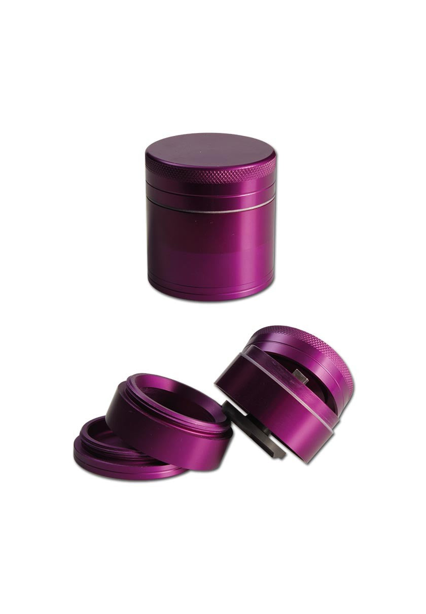 BLACK LEAF Powder Mill 4part grinder in alluminio 4 parti