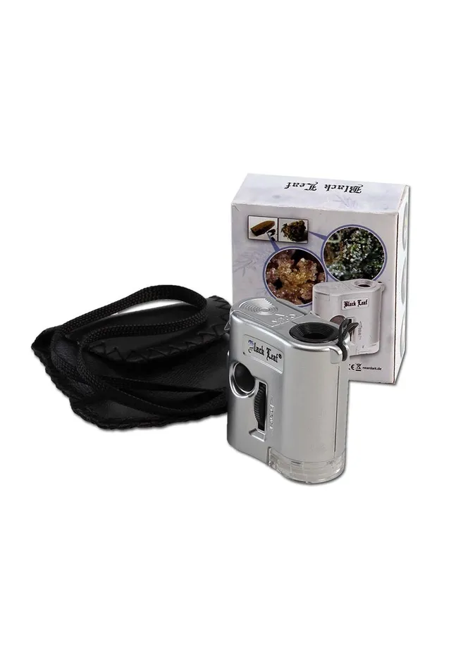 Black Leaf Strumenti di misura Microscope with LED microscopio 60x