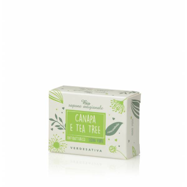 Verdesativa Biosapone Canapa sapone Rosa a freddo