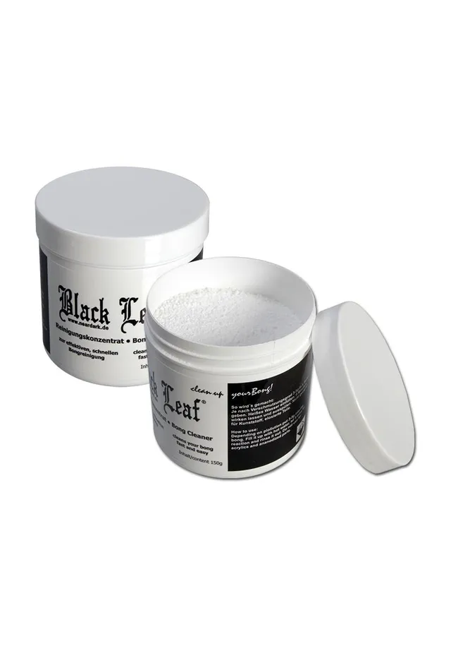 Black Leaf Parafernalia Cleaner detergente bong 150 g per vetro