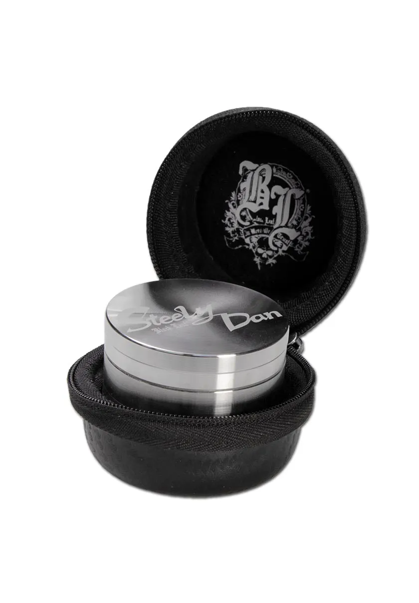 Black Leaf BL Steely Dan Stainless Steel Grinder 4-part 35 mm in acciaio