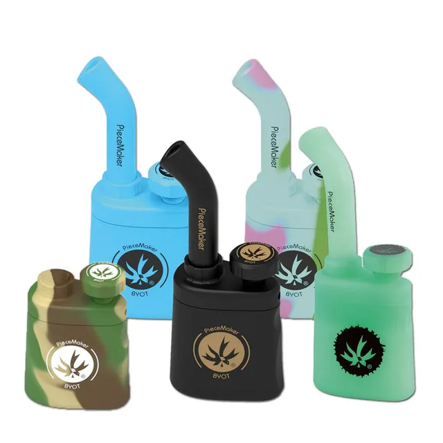 PieceMaker Parafernalia Klutch Silicone Bong bong in silicone 8 pollici