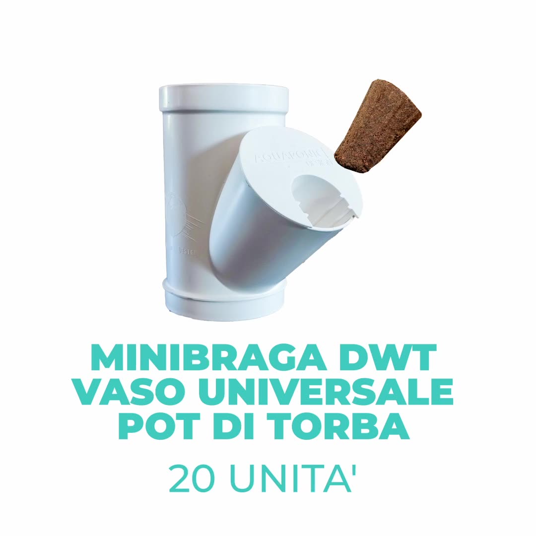 Aquaponic Design Kit idroponica KIT MAKERS kit 20 minibraghe con pompa