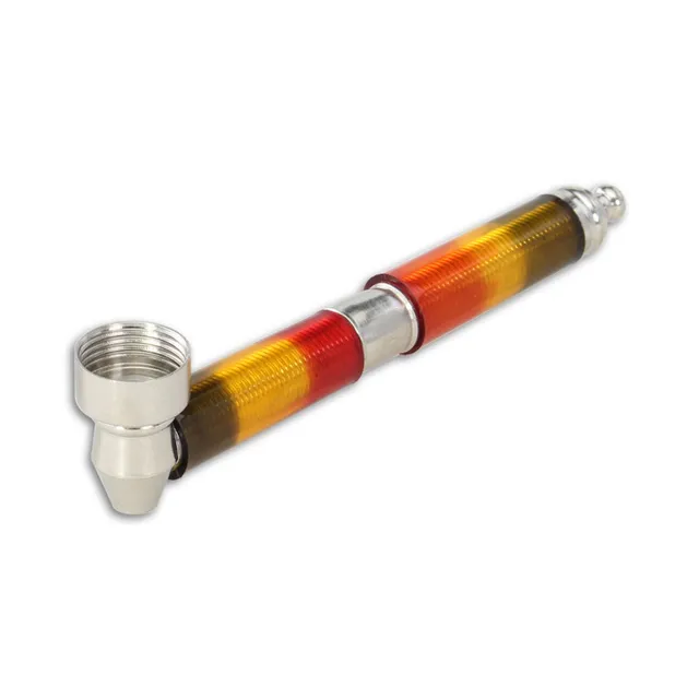 Plantadiscount Parafernalia Screwable Smoking Pipe pipa metallica smontabile