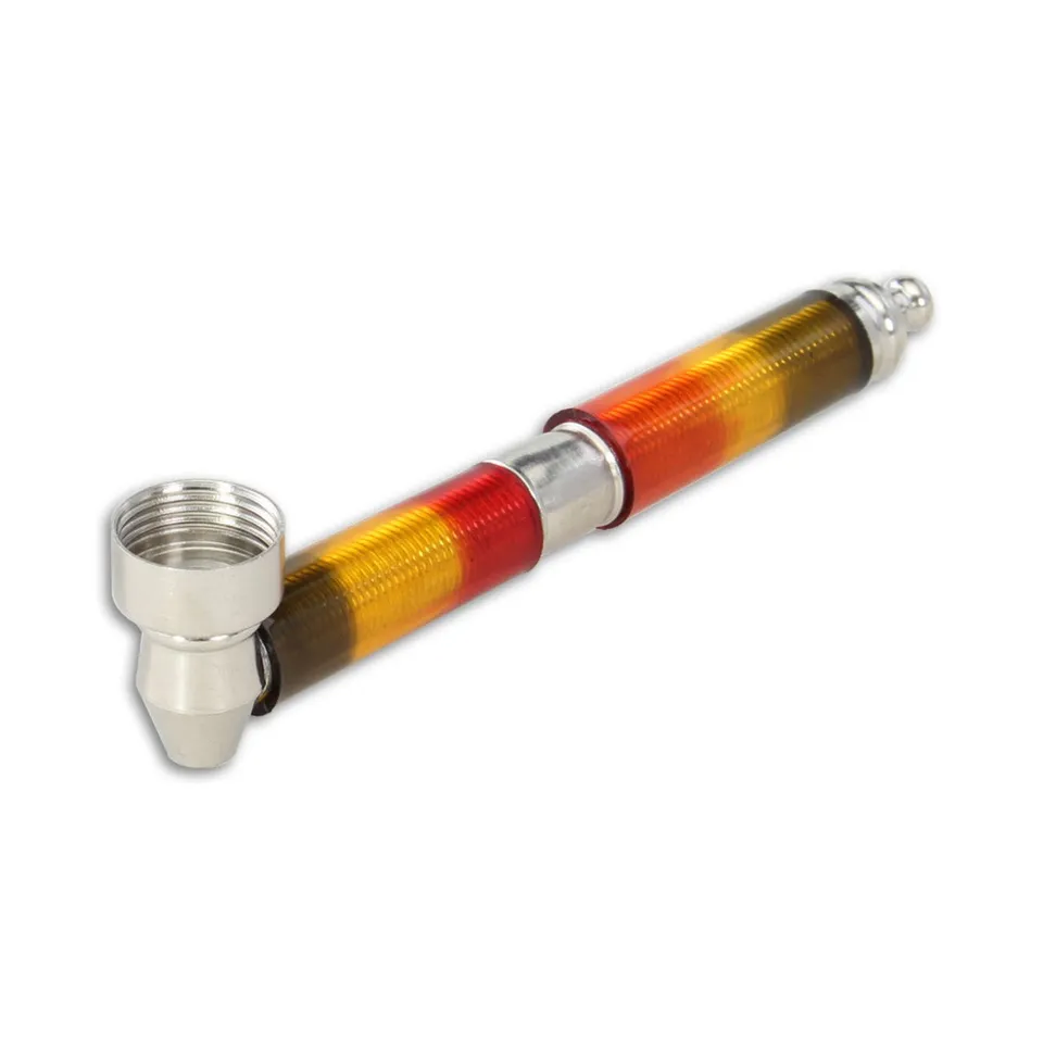 Plantadiscount Parafernalia Screwable Smoking Pipe pipa metallica smontabile