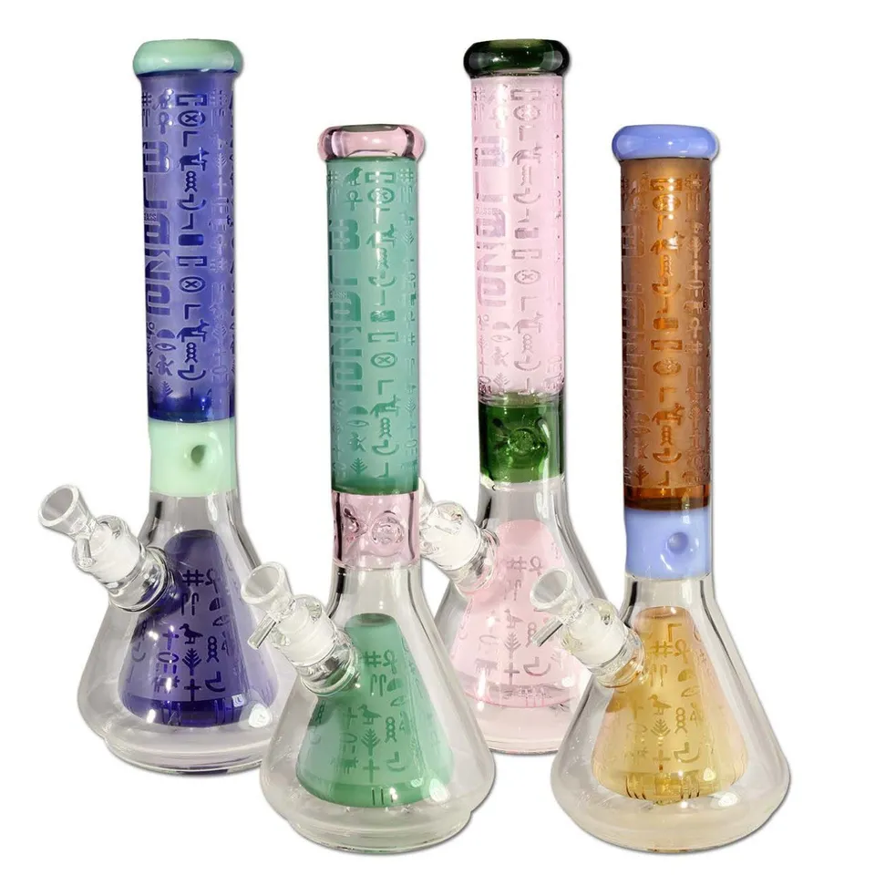 BLAZE GLASS Parafernalia Pharao Beaker Bong Ice 5 mm
