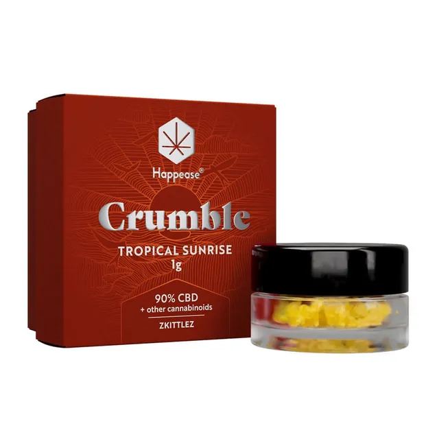 Plantadiscount CBD Happease Extracts Tropical Crumble 90% CBD + Other Cann estratto 1 g