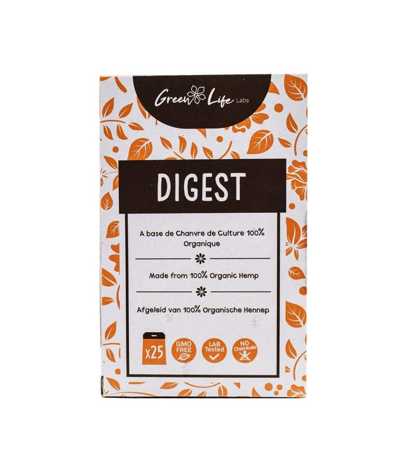 Green Life Alimenti Calm tisana alla canapa gusto Calm 25 bustine