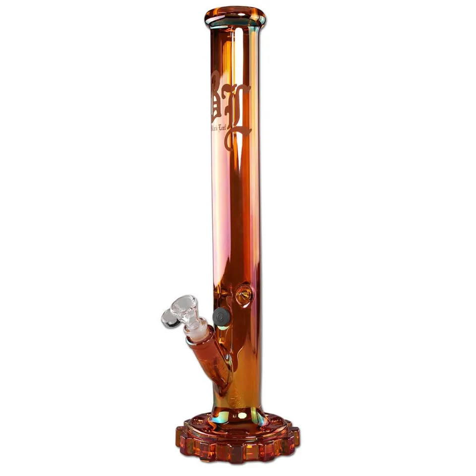 Black Leaf Parafernalia BL Gear Bong Ghiaccio Effetto Arcobaleno bong iridescente