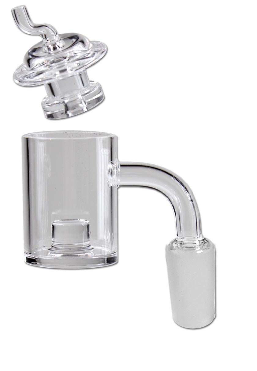 Glass Banger Set with Carb Cap set banger XXL in vetro