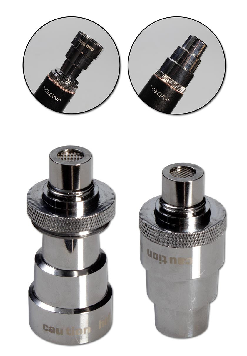 Plantadiscount Parafernalia Adapter with Cap f. 532932, 533056 adattatore bong inox
