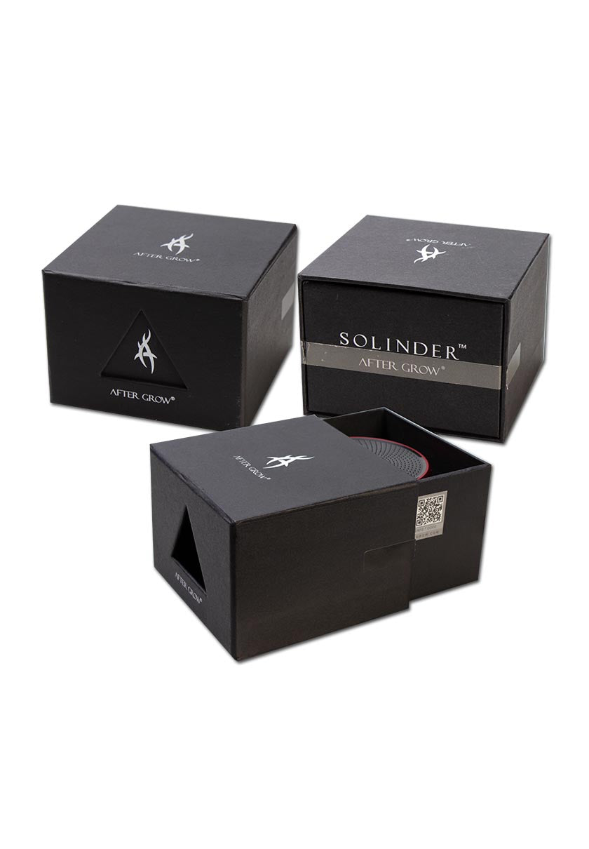 After Grow Solinder Grinder 4-part grinder in alluminio