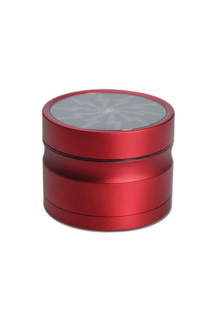 After Grow THORINDER grinder in alluminio 4 parti rosso e verde