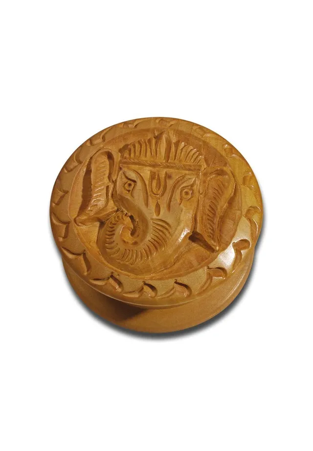 Plantadiscount Parafernalia Shisham Grinder Elephant 2-part carved tritaerbe in legno