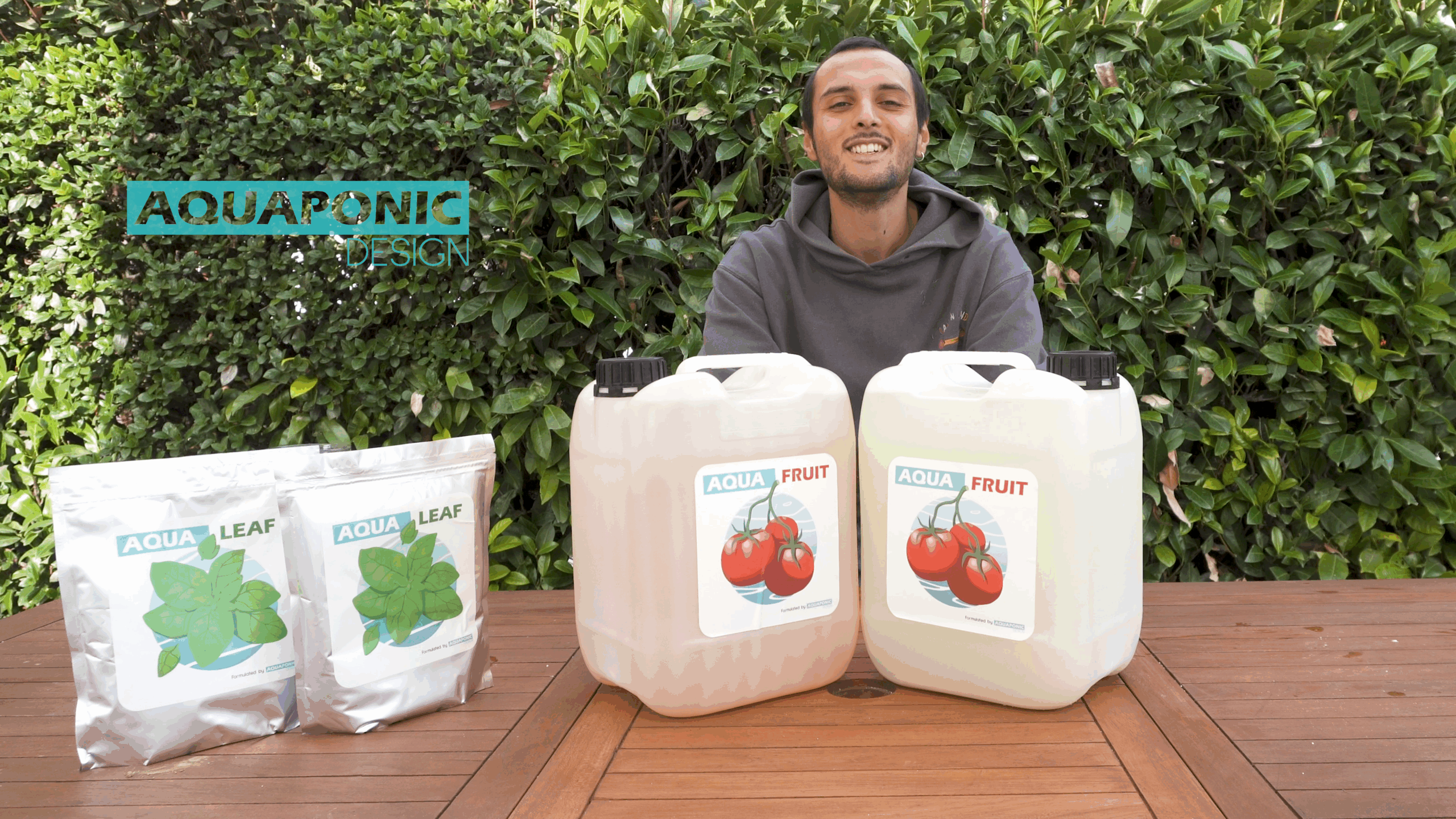 AQUAPONIC DESIGN STARTER KIT NUTRIZIONE kit 20 l con sonda pH ed EC