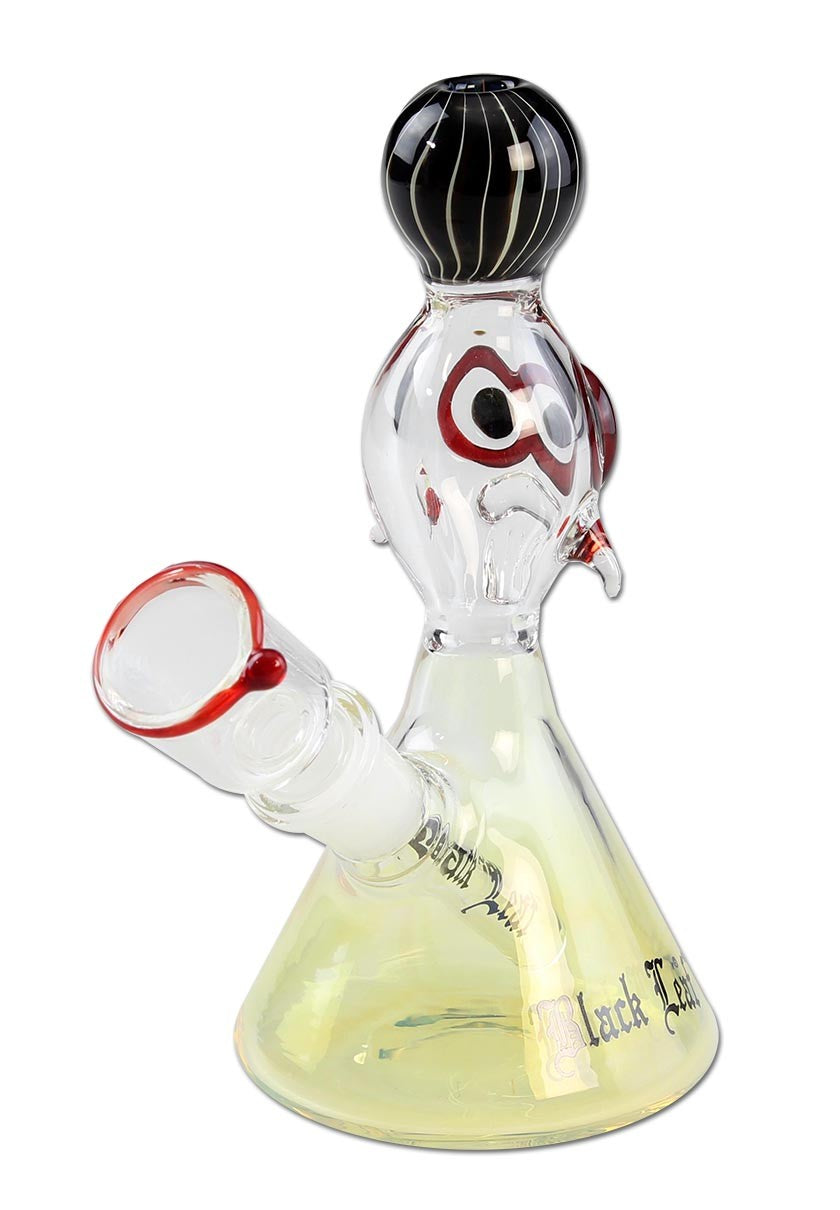 Black Leaf Parafernalia Prince Zamunda Mini Bong in vetro borosilicato