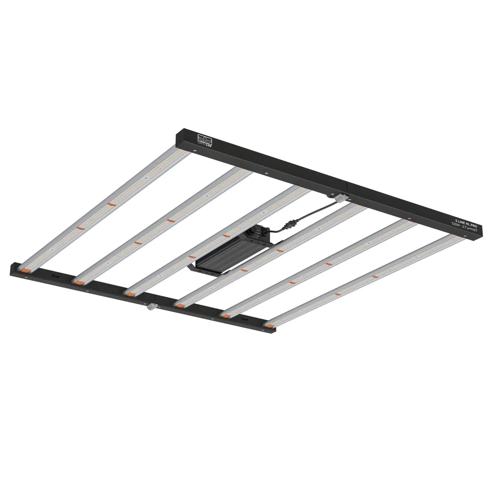 Ortoled Lineari serie ECO S Line Foldable ECO HL Bar Light 2,7 µmol/J 720W PRO lampada LED dimmerabile