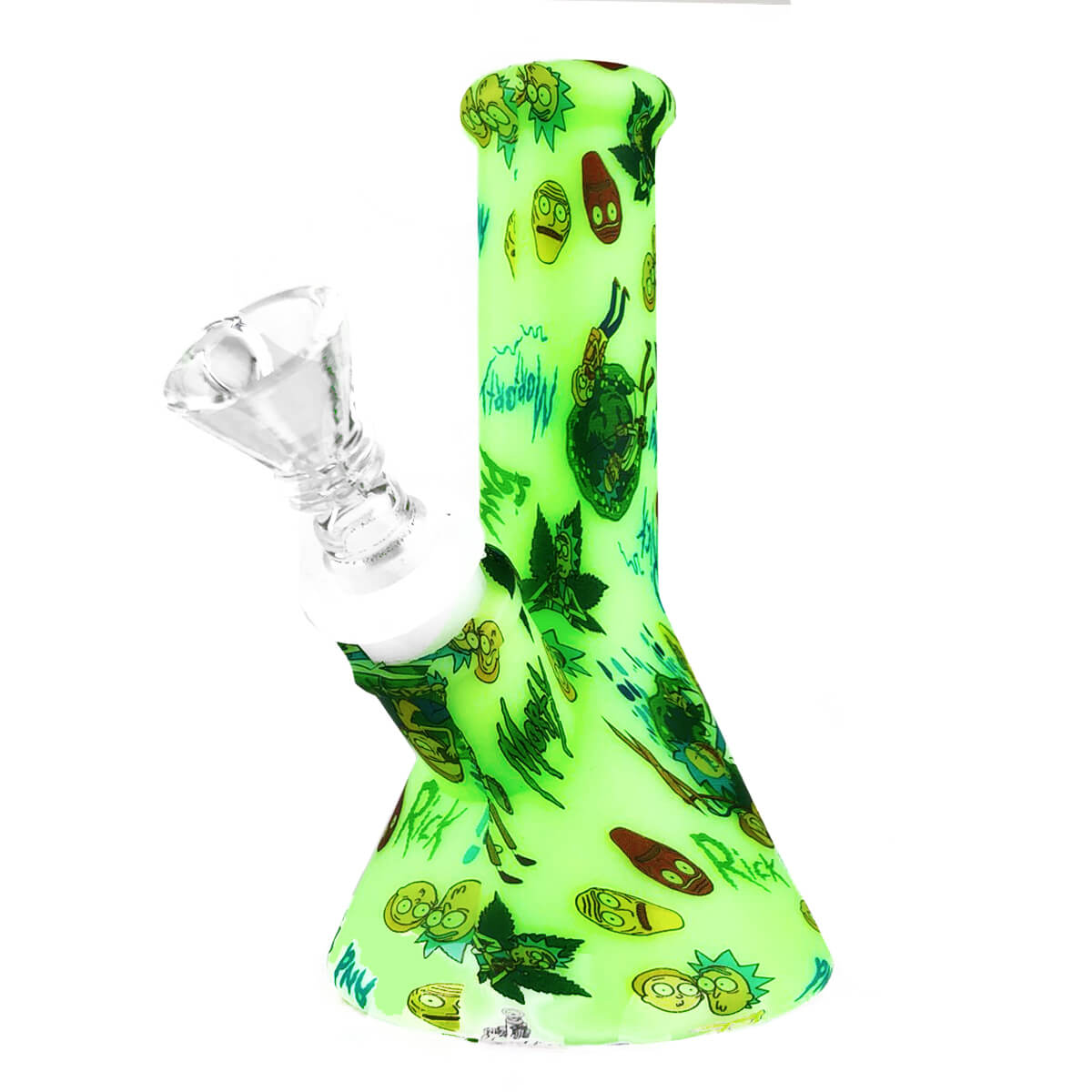 Plantadiscount Parafernalia Bong in Silicone Cartoni 13 cm