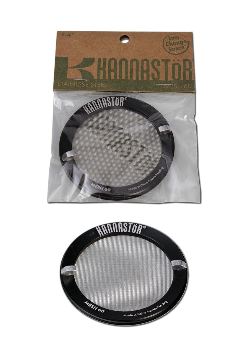 Kannastör Parafernalia Easy Change Screen Stainless Steel setaccio inox maglia 60